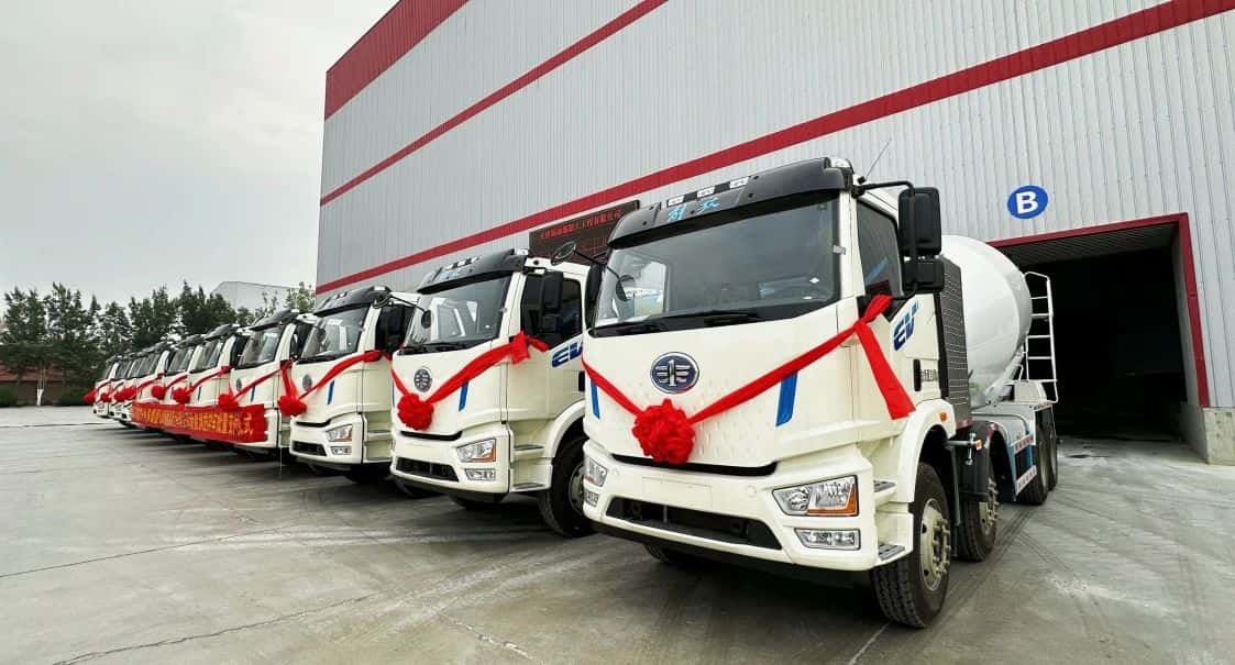 實(shí)力見(jiàn)證！中集車(chē)輛攪拌車(chē)再獲大客戶批量復(fù)購(gòu)